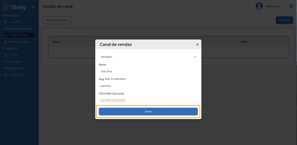 Divify Afiliados Manuais Gestão De Canais 3